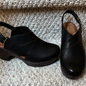 b.o.c. Black Women's Slingback Mules